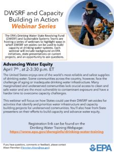 EPA’s Next Webinar on Advancing Water Equity