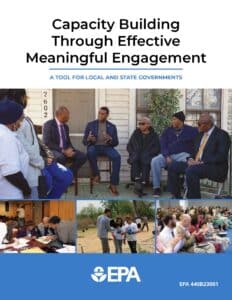 New EPA Booklet for State and Local Government Capacity Building Through Community Engagement