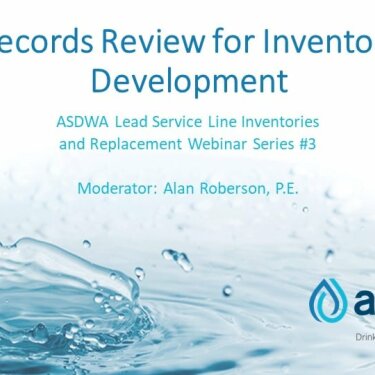 LSLI#3 - Records Review for Inventory Development