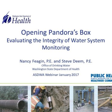 Opening Pandora's Box - Evaluating the Integrity of Water System Monitoring