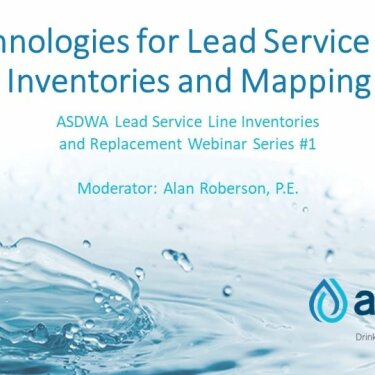 ASDWA LSLI Series #1 - Technologies for LSL Inventories and Mapping
