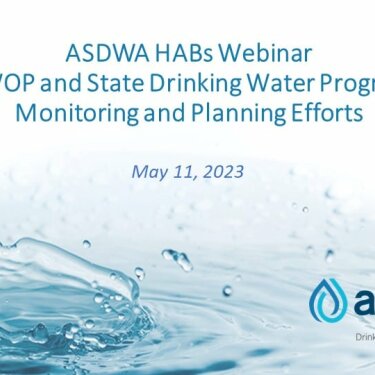 ASDWA HABs Webinar: AWOP and State Monitoring and Planning Efforts