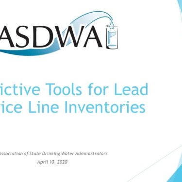 Predictive Tools for Lead Service Line Inventories