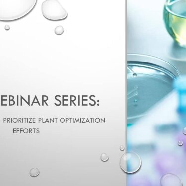 DBP Webinar Series: Approaches to Prioritize Plant Optimization Efforts